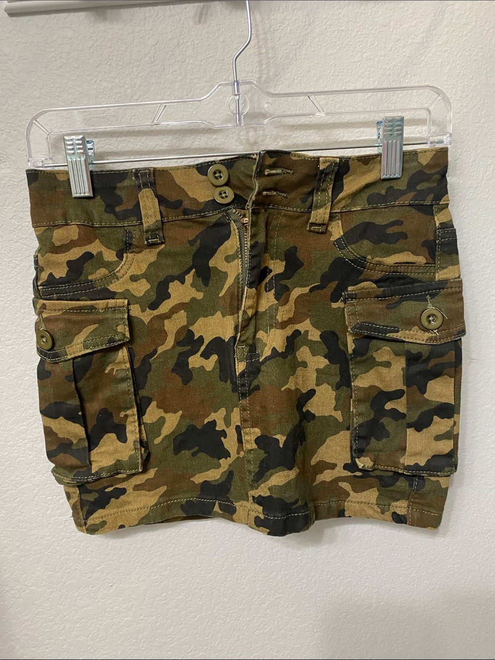 Camouflage Mini Skirt